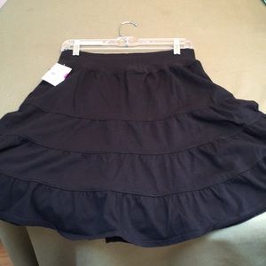 Fresh Produce Black Skirt